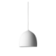 SUSPENCE P1 lampa wisząca biała z białym kablem 3m